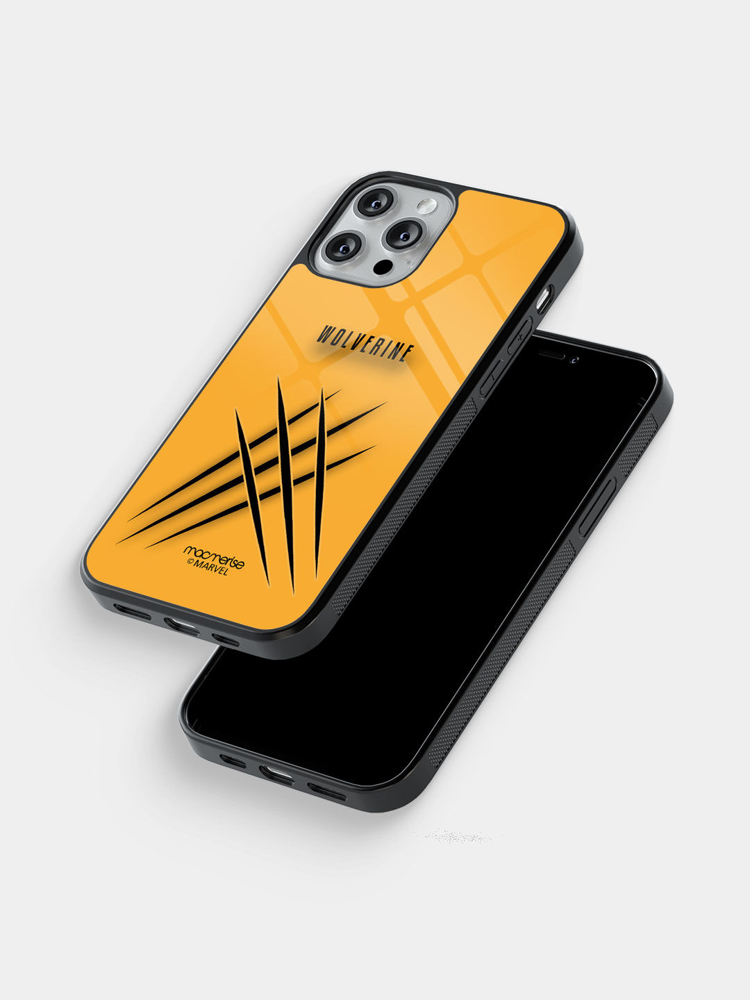 Minimalistic Wolverine - Glass Case For iPhone 13 Pro Max