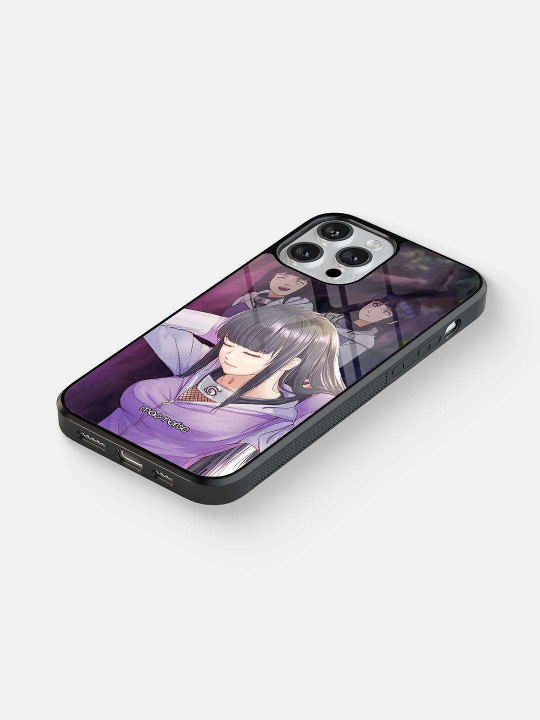 Phases of Hinata Hyuga - Glass Case For iPhone 13 Pro Max