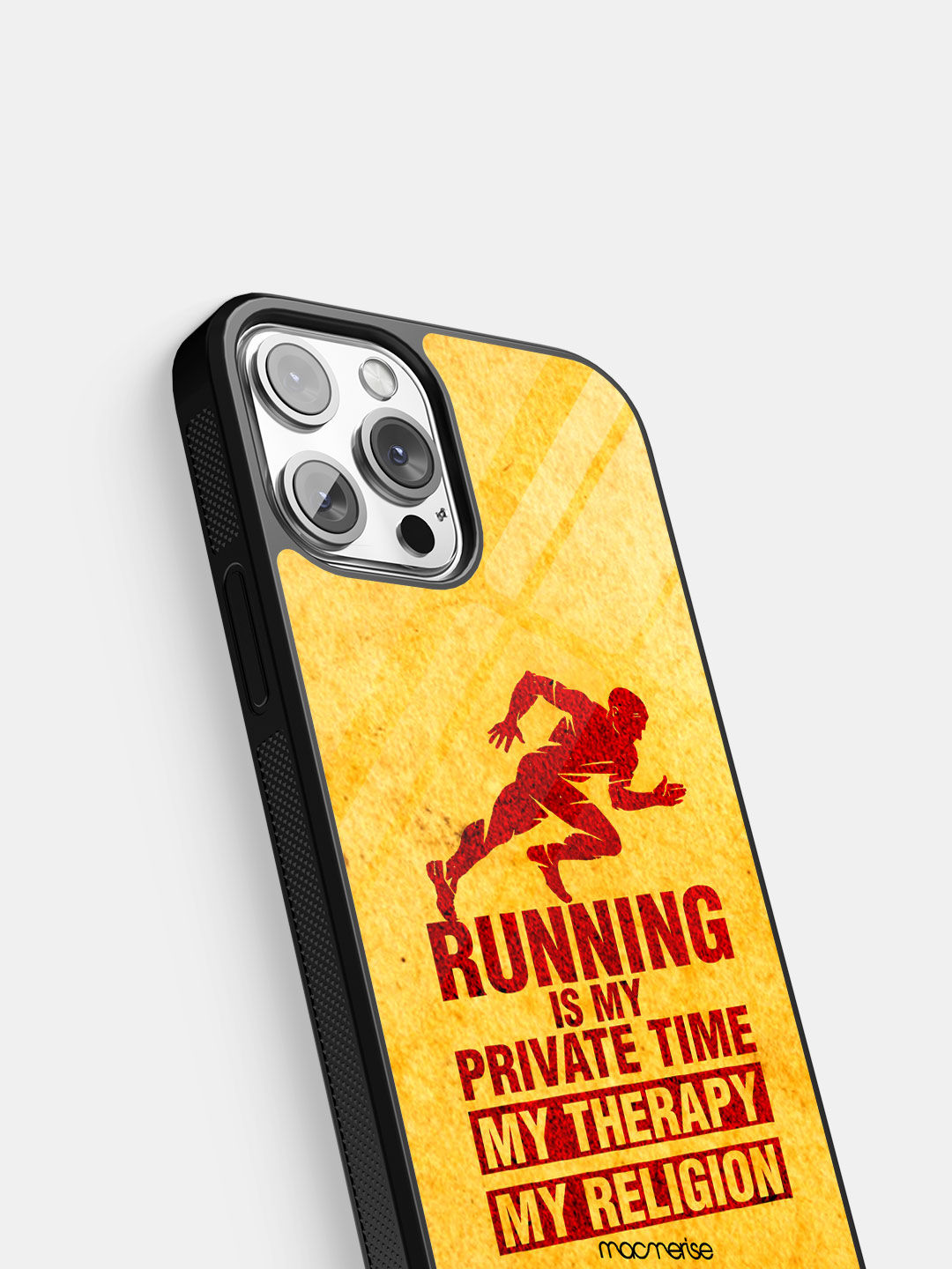 Religion Of Running - Glass Case For iPhone 13 Pro Max