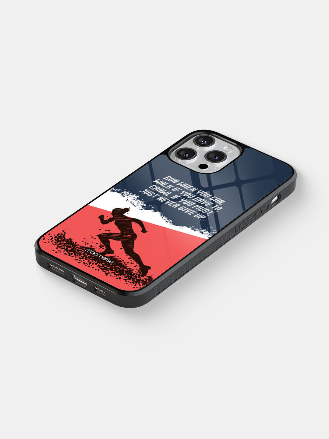Running Motivation - Glass Case For iPhone 13 Pro Max