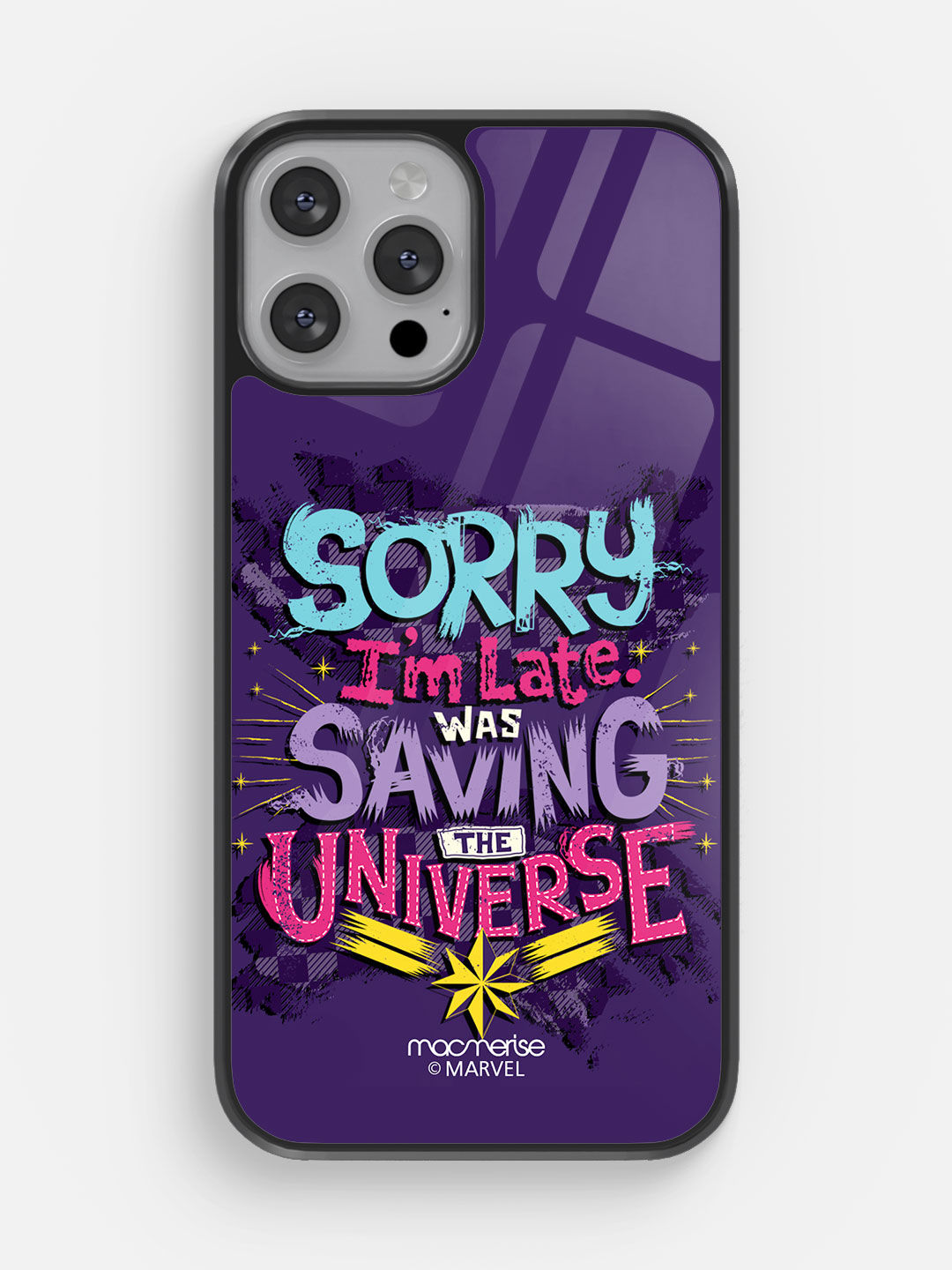 Saving The Universe - Glass Case For iPhone 13 Pro Max