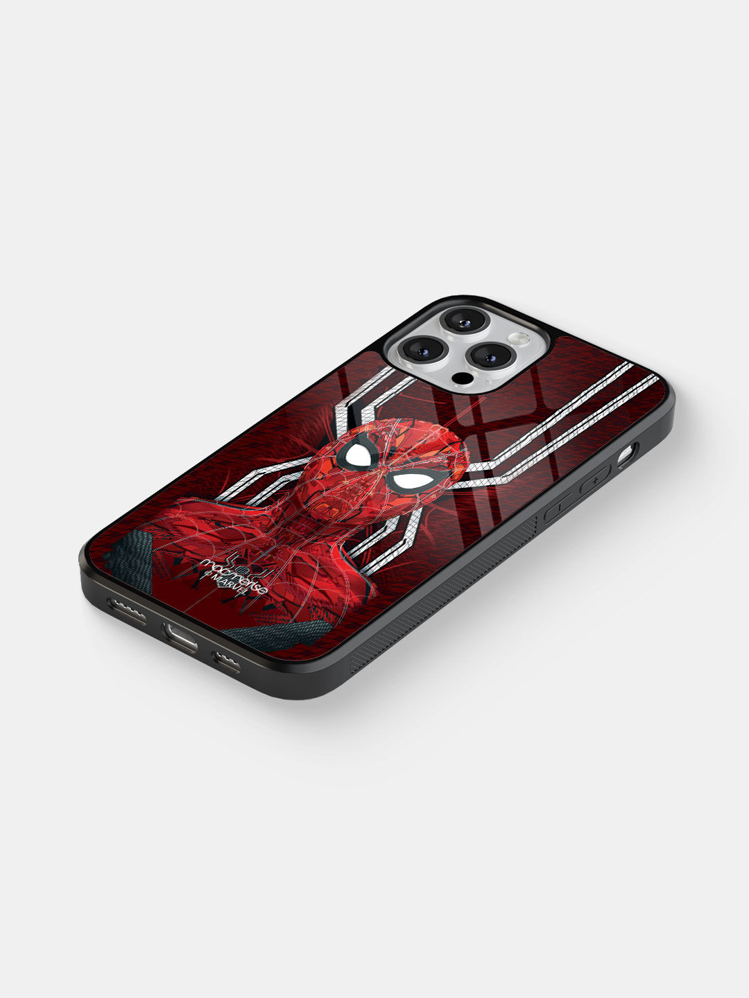 Spidey Stance - Glass Case For iPhone 13 Pro Max