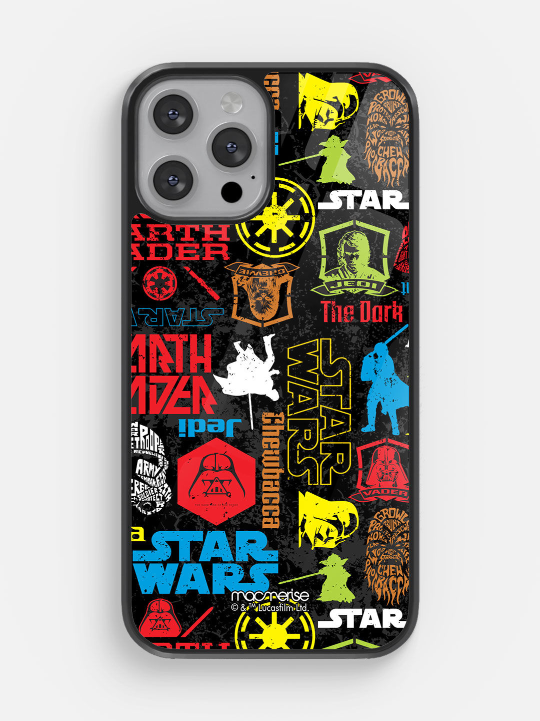 Star wars mashup - Glass Case For iPhone 13 Pro Max
