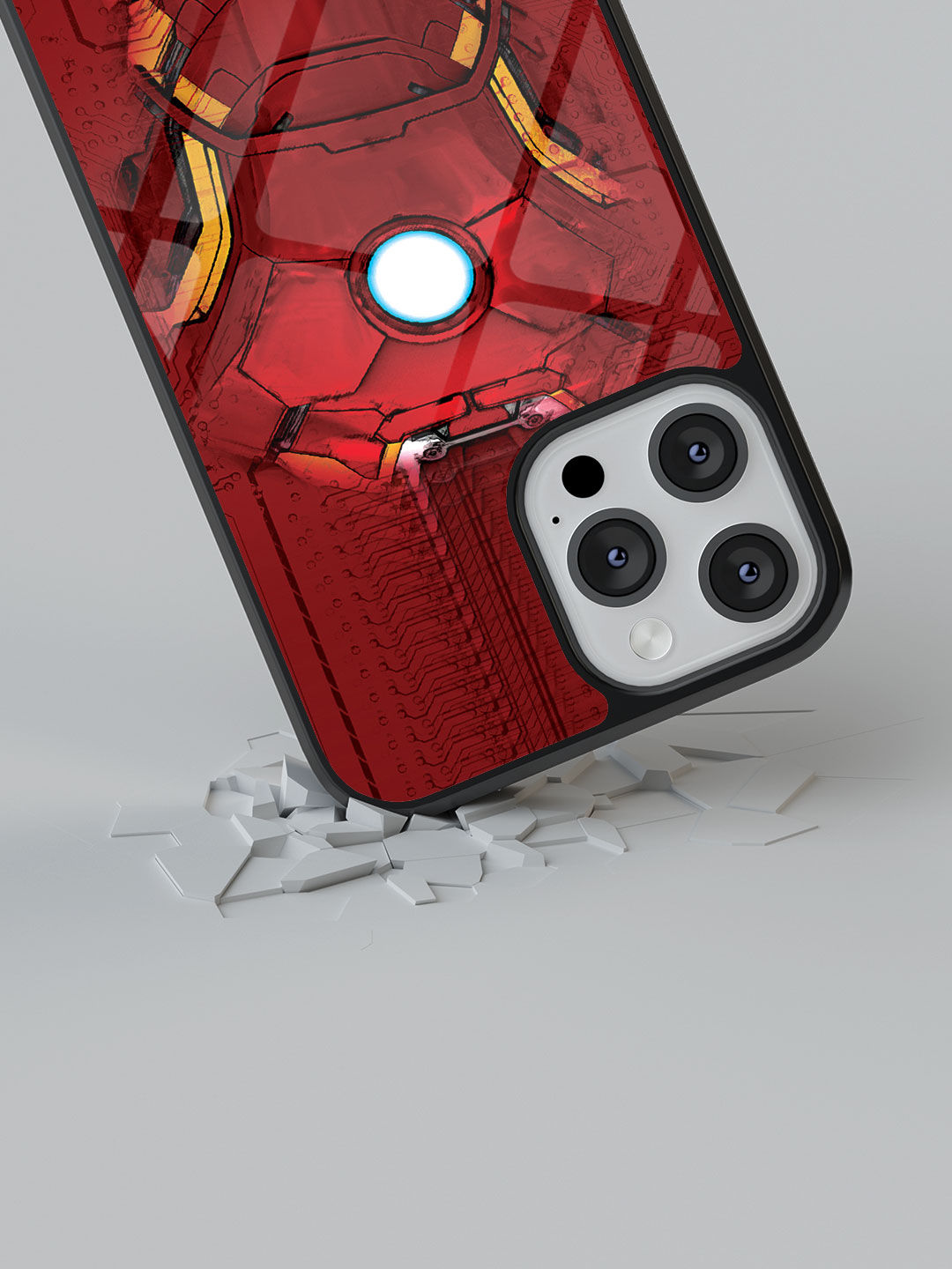 Suit of Armour - Glass Case For iPhone 13 Pro Max