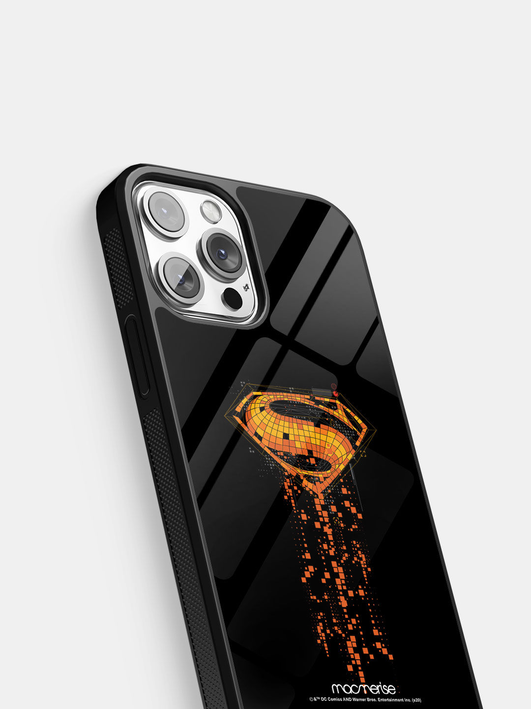 Superman Mosaic - Glass Case For iPhone 13 Pro Max