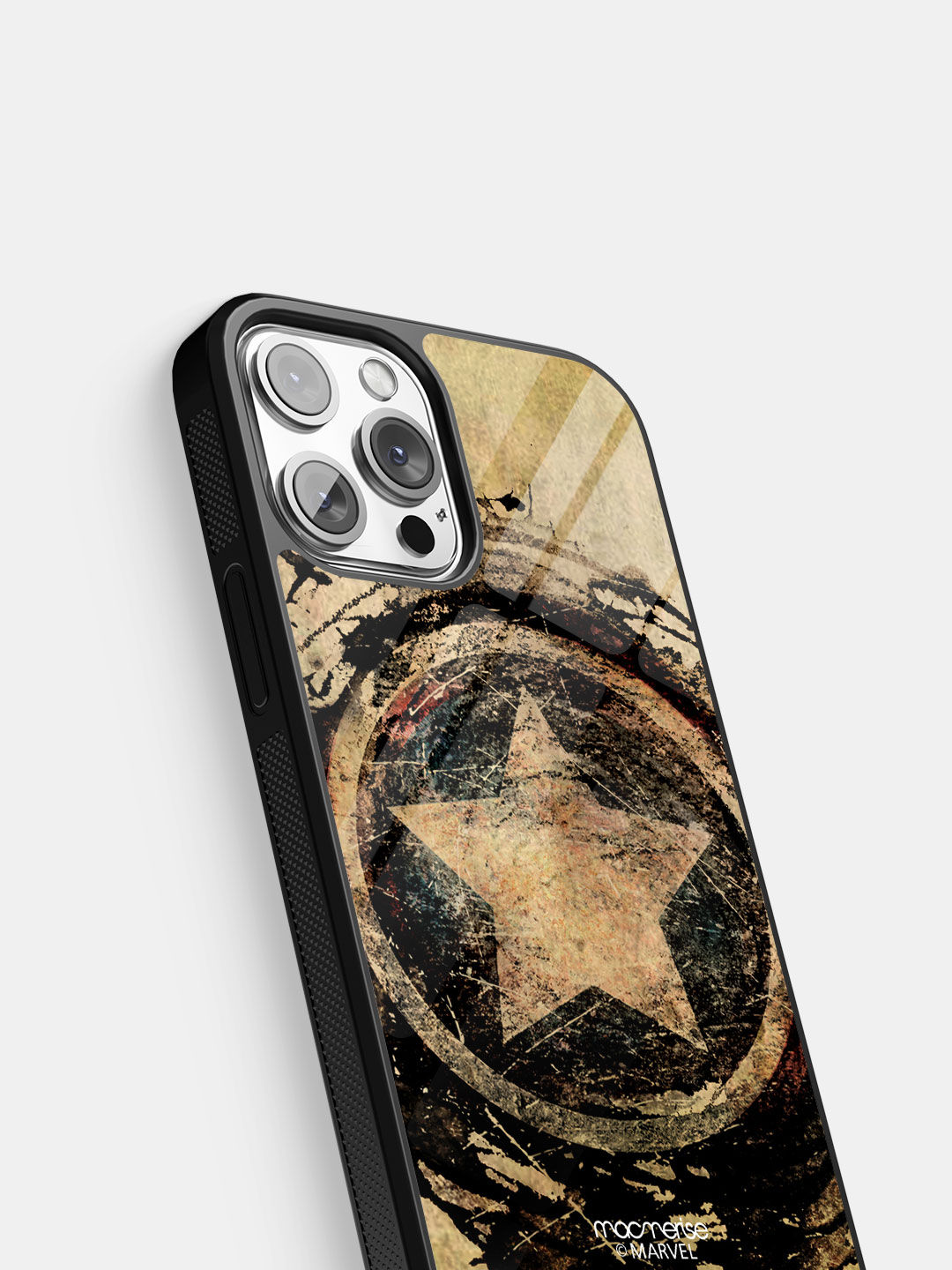 Symbolic Captain Shield - Glass Case For iPhone 13 Pro Max
