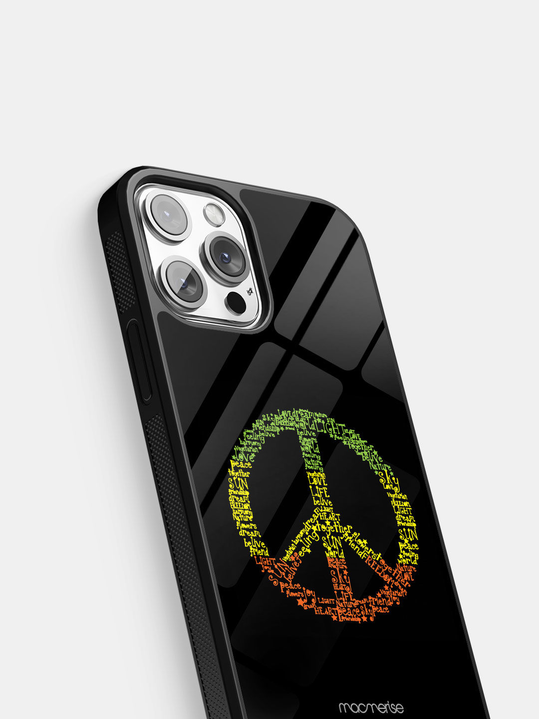 Symbol of Peace - Glass Case For iPhone 13 Pro Max