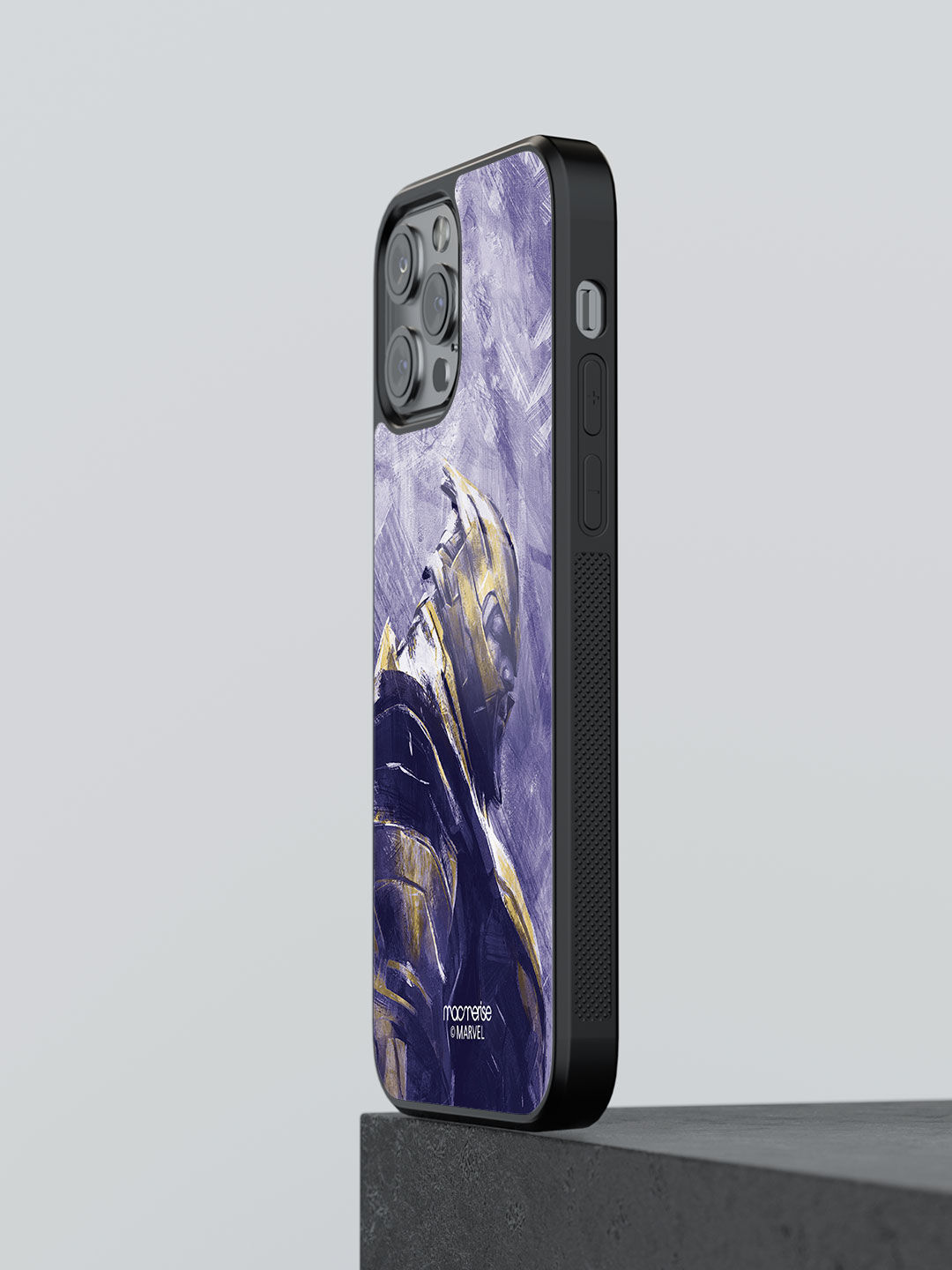 Thanos suited up - Glass Case For iPhone 13 Pro Max