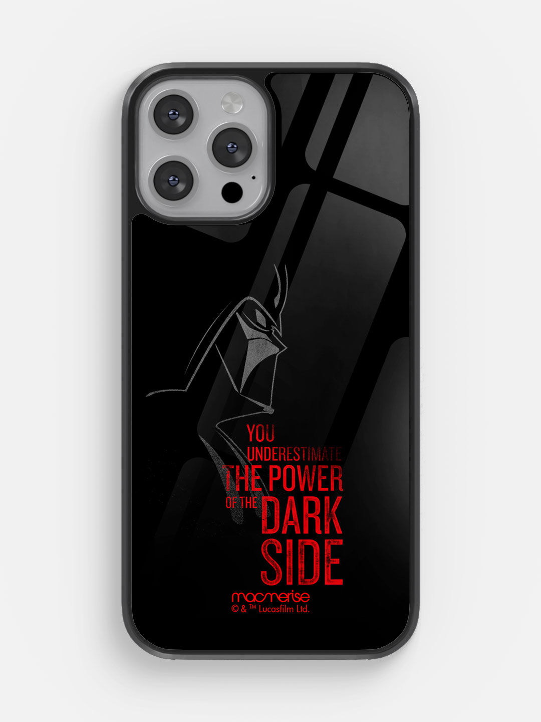 The Dark Side - Glass Case For iPhone 13 Pro Max
