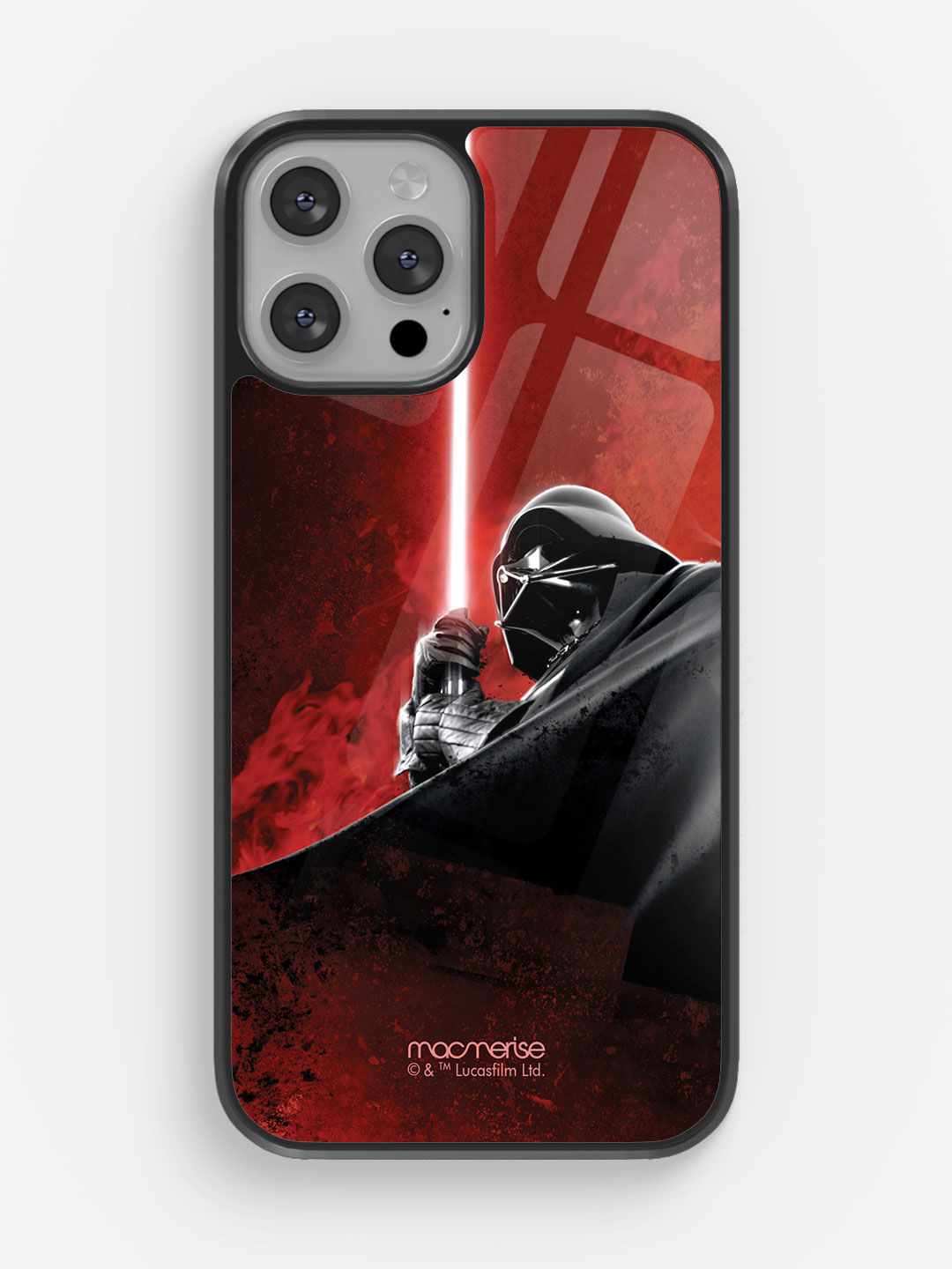 The Vader Attack - Glass Case For iPhone 13 Pro Max