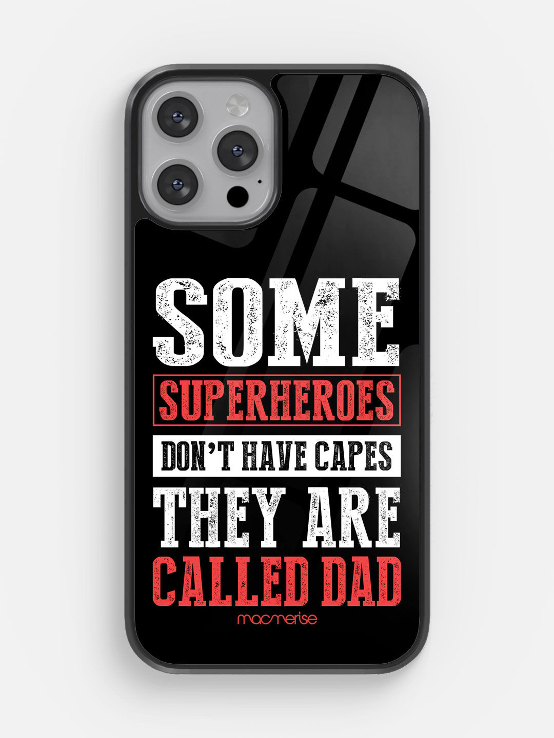 They Are Called Superhero - Glass Case For iPhone 13 Pro Max