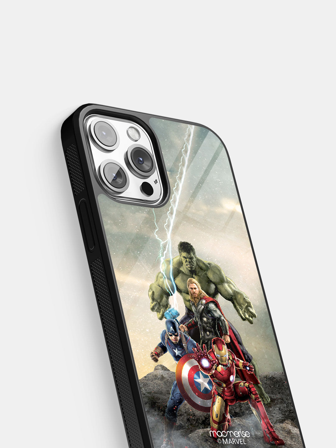 Time to Avenge - Glass Case For iPhone 13 Pro Max