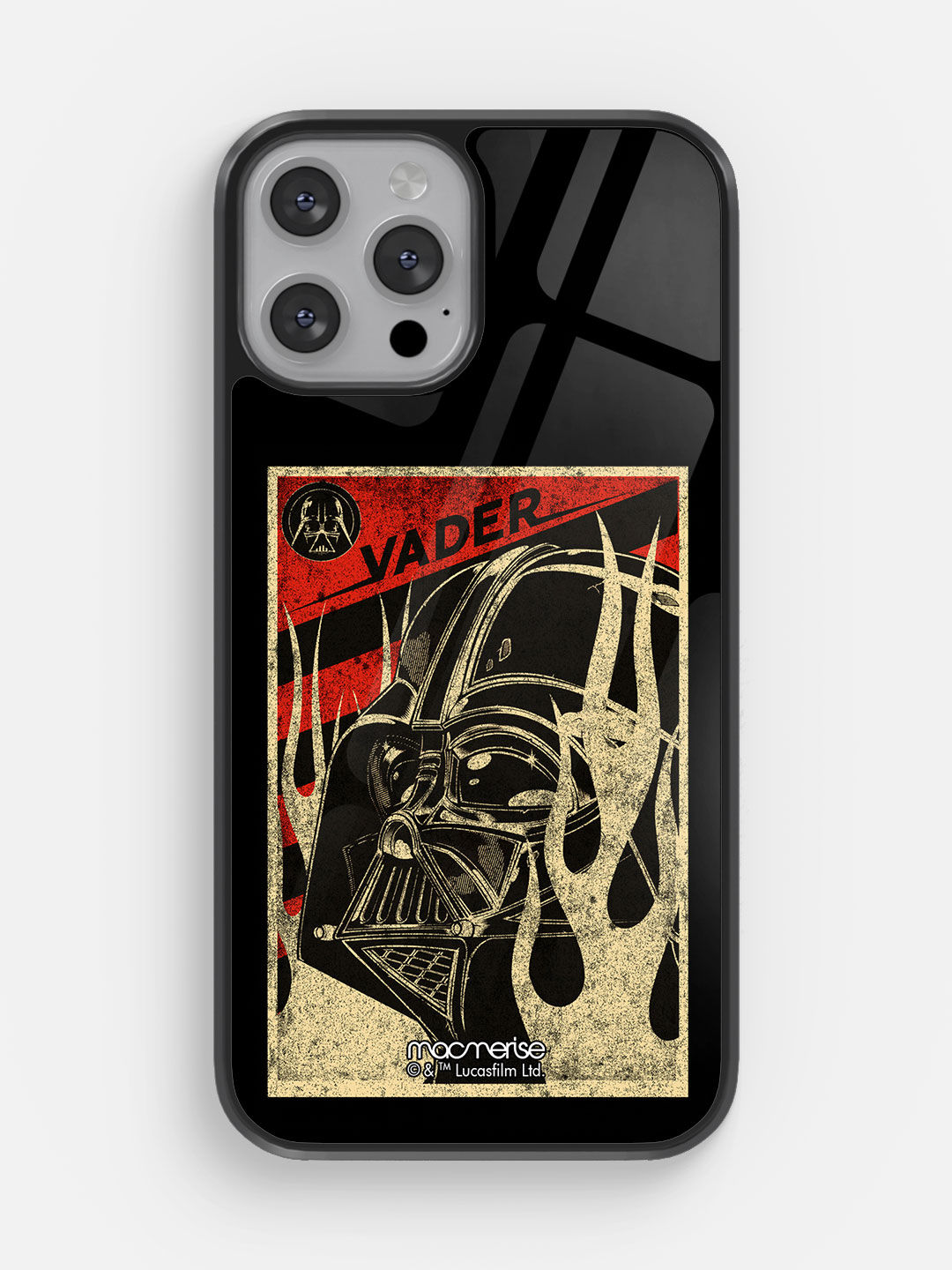 Vader Stamp - Glass Case For iPhone 13 Pro Max