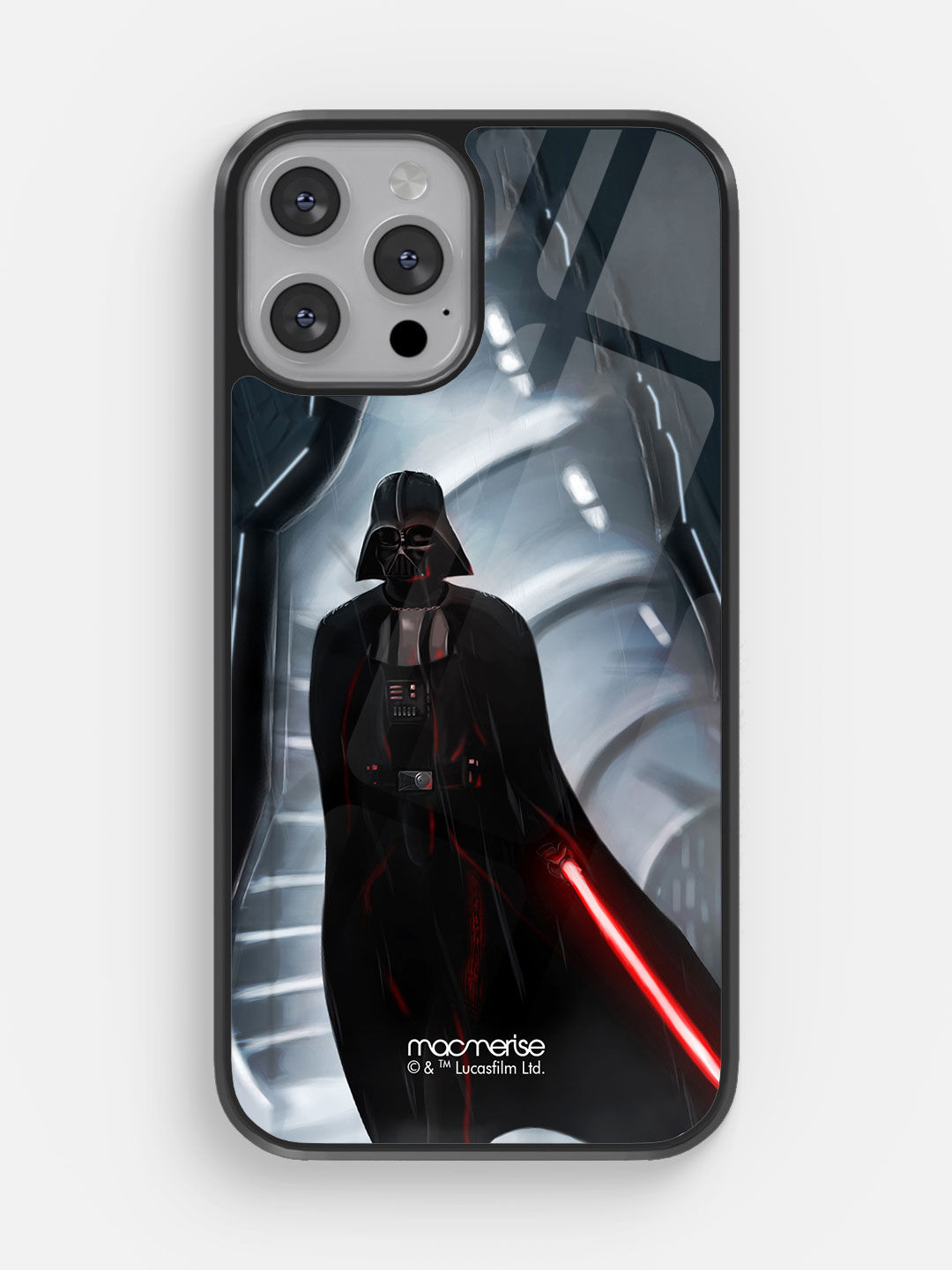 Vader Walk - Glass Case For iPhone 13 Pro Max