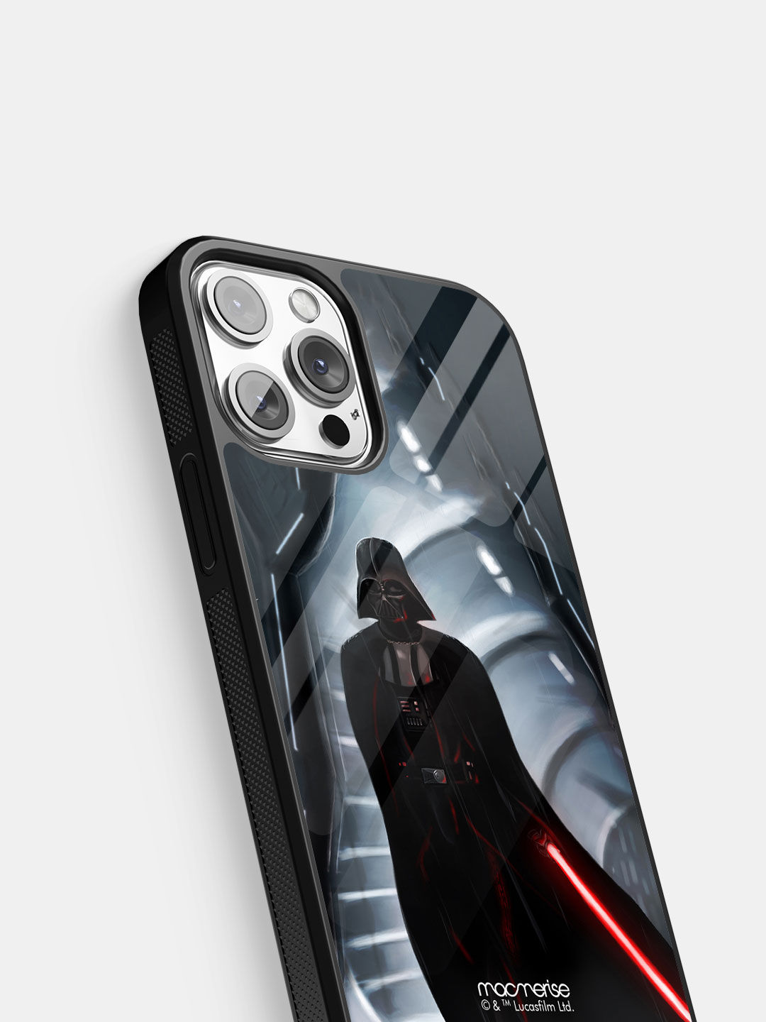 Vader Walk - Glass Case For iPhone 13 Pro Max