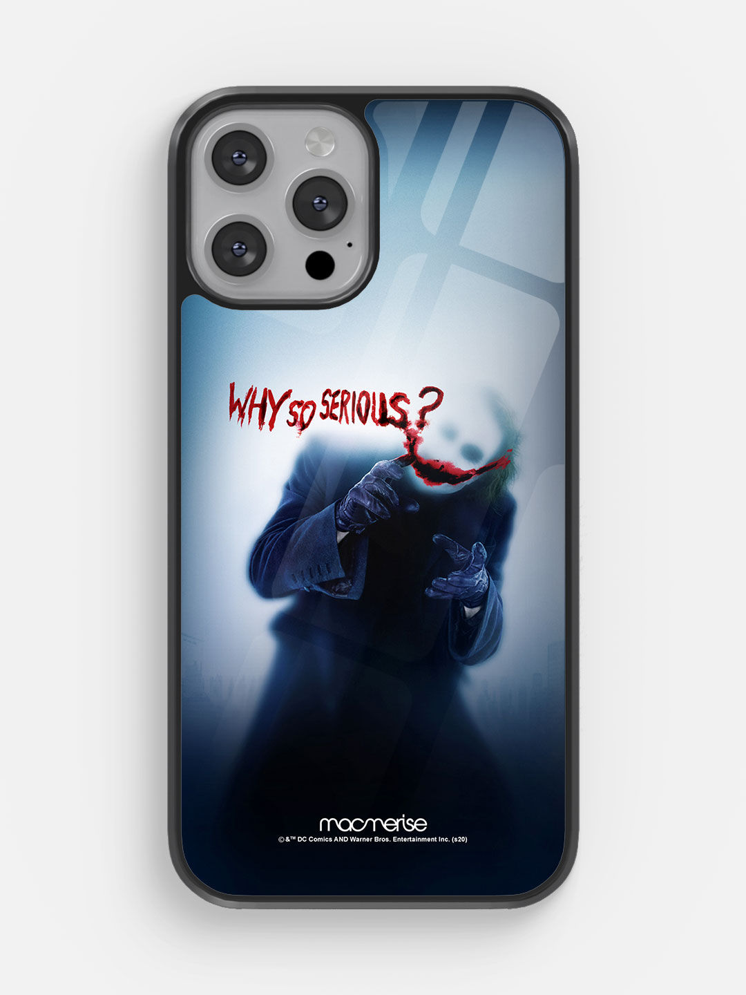Why So Serious - Glass Case For iPhone 13 Pro Max