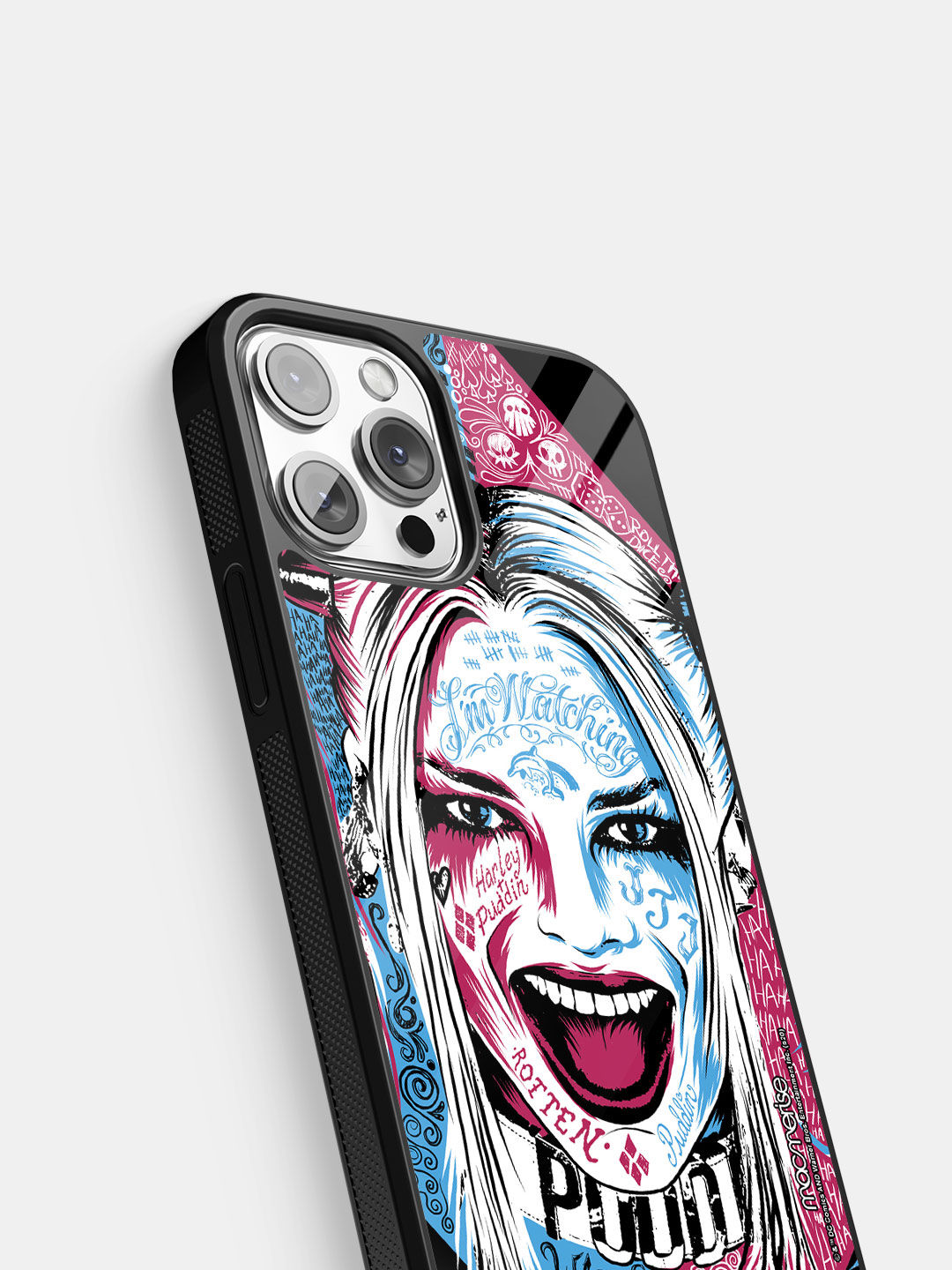 Wicked Harley Quinn - Glass Case For iPhone 13 Pro Max