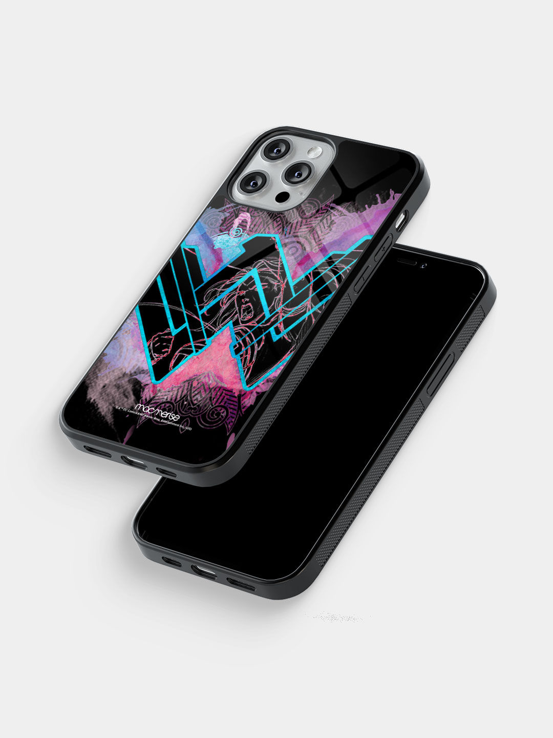 Wonder Woman Splash - Glass Case For iPhone 13 Pro Max