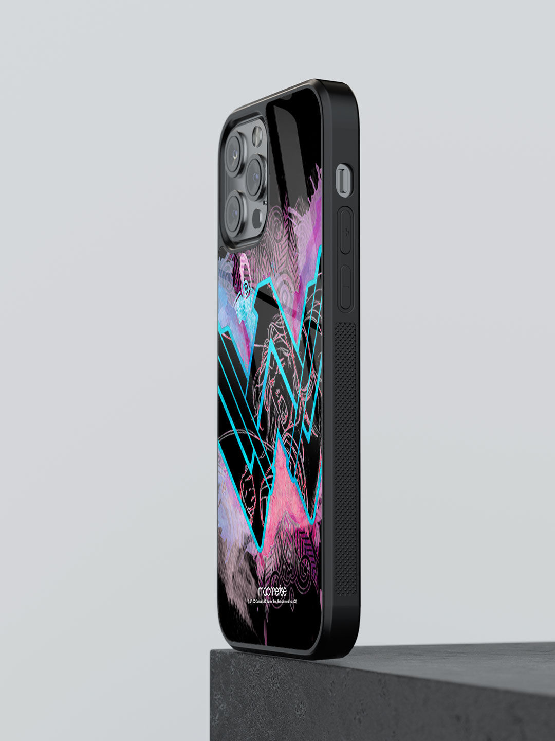 Wonder Woman Splash - Glass Case For iPhone 13 Pro Max