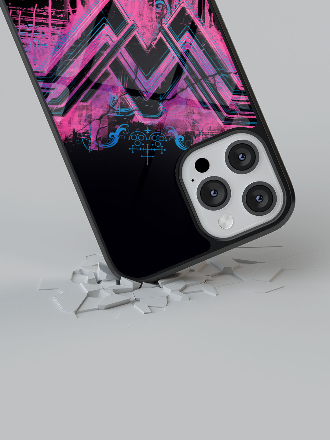 Wonder Woman Splatter - Glass Case For iPhone 13 Pro Max