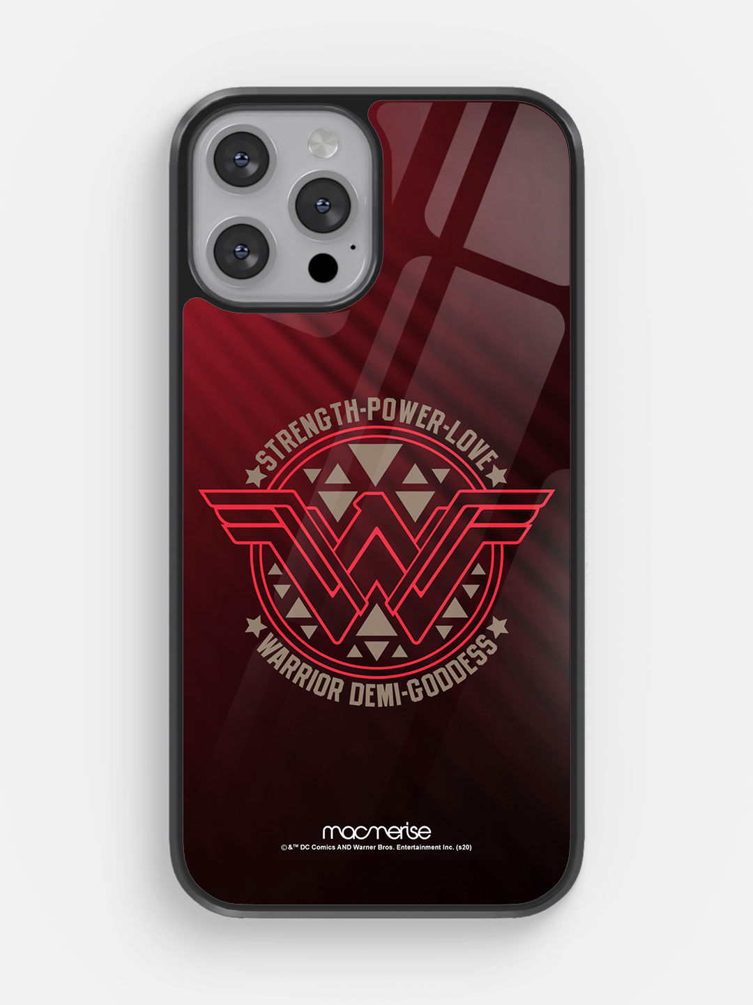 Wonder Woman Stamp - Glass Case For iPhone 13 Pro Max