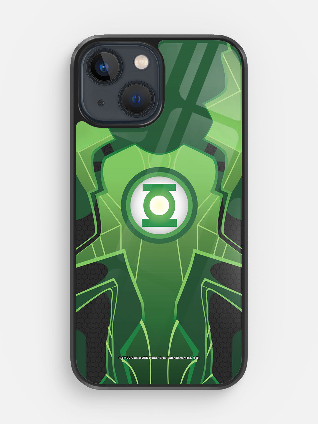 Buy Suit up Green Lantern Macmerise Glass Case for iPhone 13 Mini