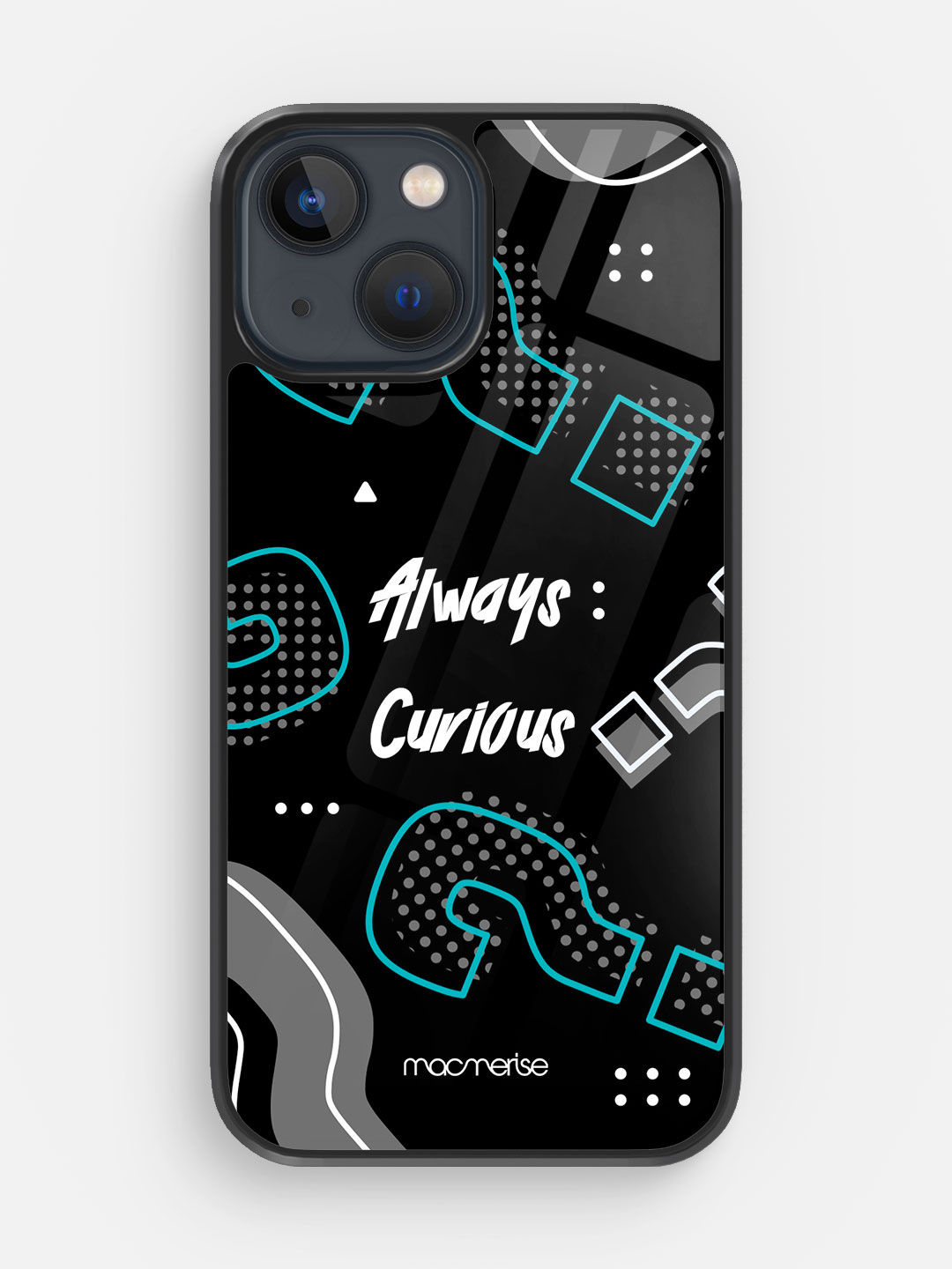Always Curious - Glass Case For Iphone 13 Mini