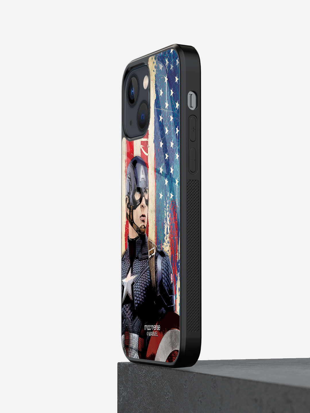 American Captain - Glass Case For Iphone 13 Mini