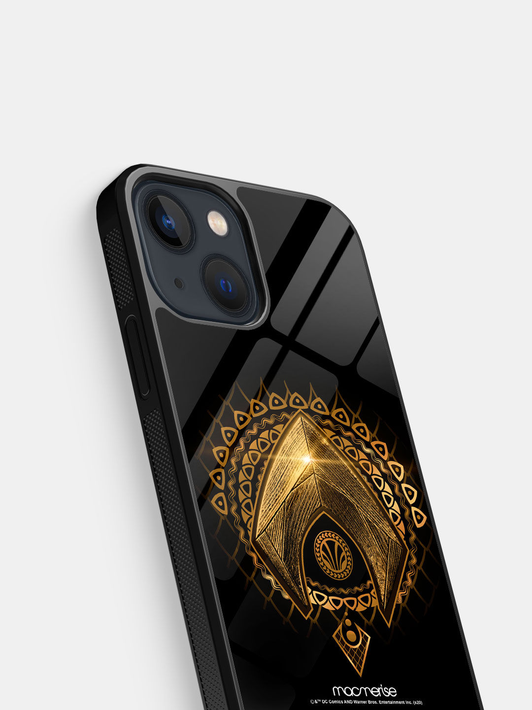 Aquaman Logo - Glass Case For Iphone 13 Mini