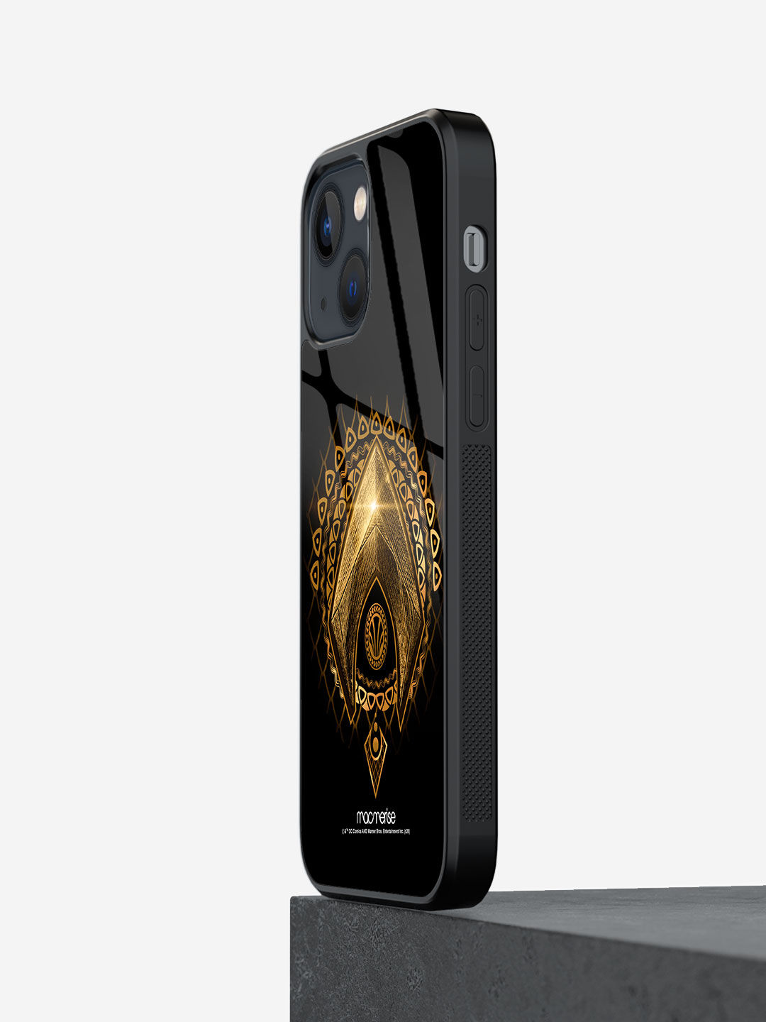 Aquaman Logo - Glass Case For Iphone 13 Mini