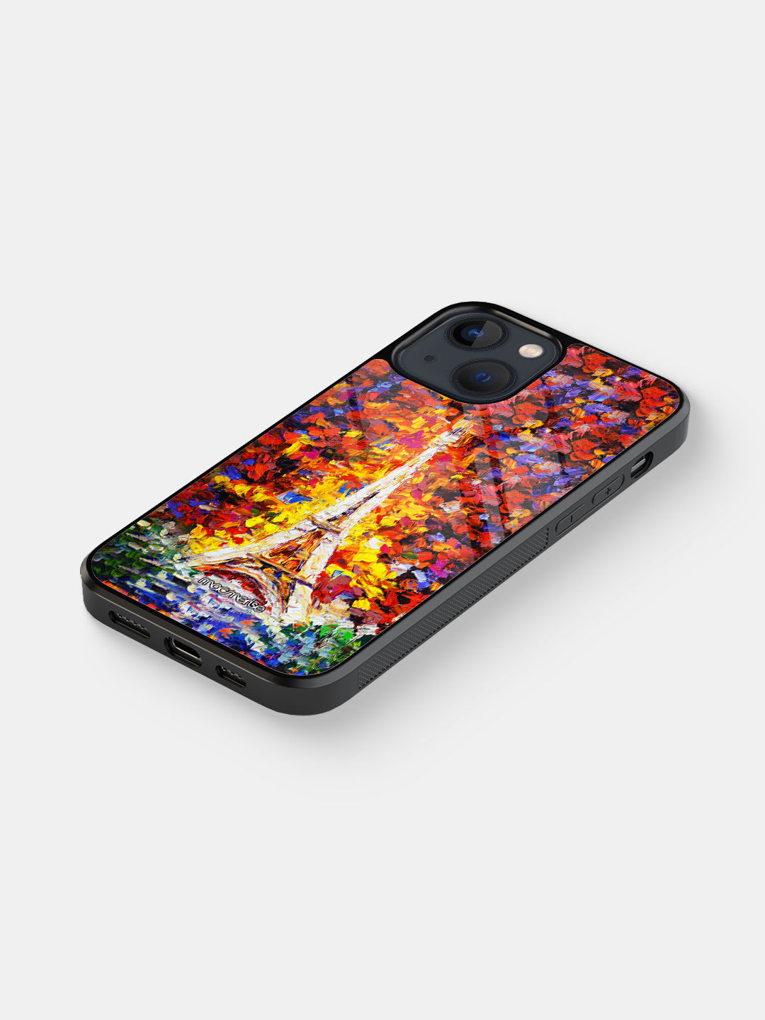 Artistic Eifel - Glass Case For Iphone 13 Mini