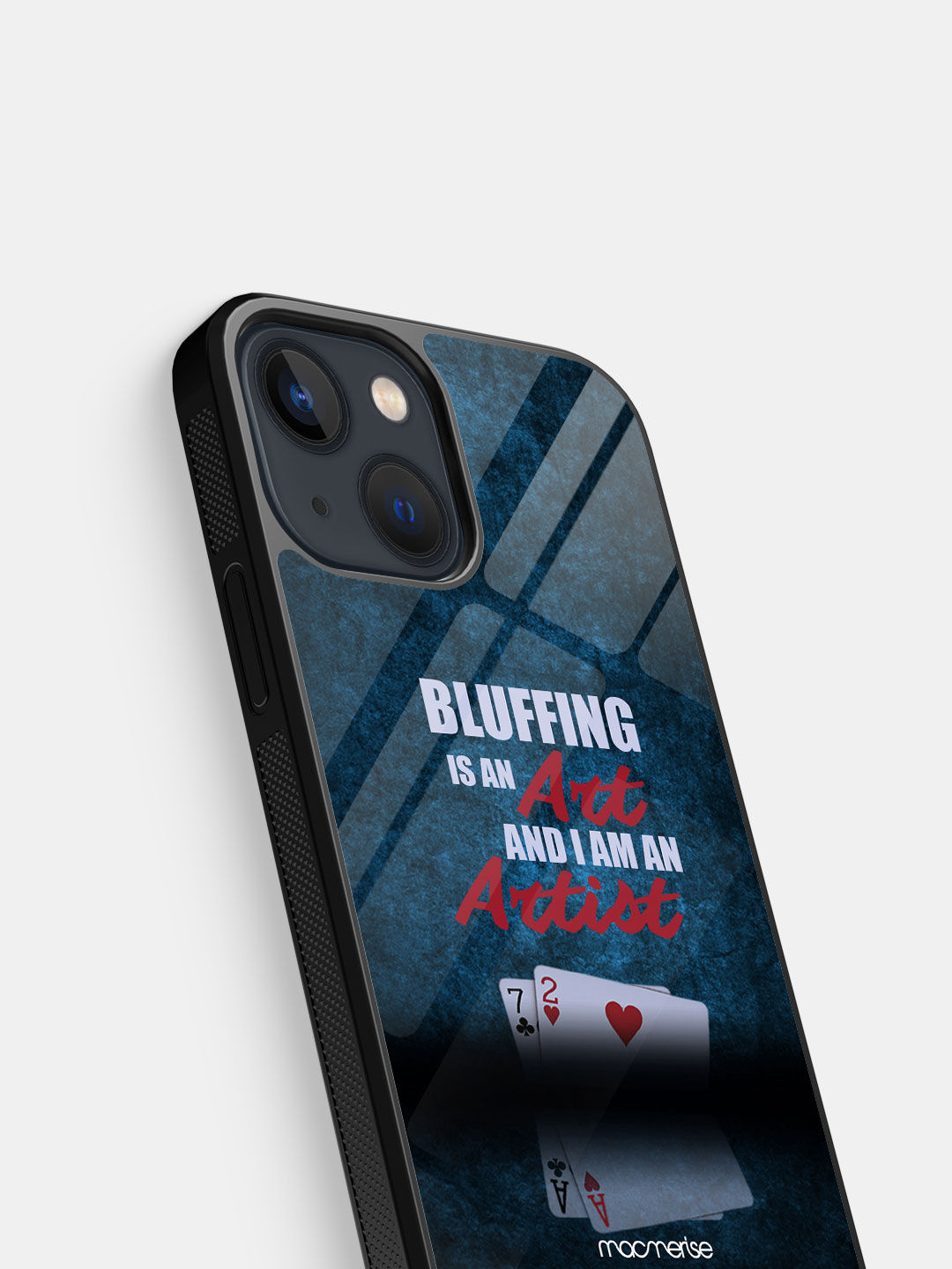 Art of Bluffing - Glass Case For Iphone 13 Mini