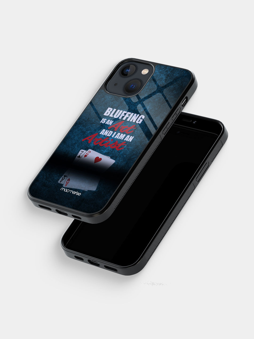 Art of Bluffing - Glass Case For Iphone 13 Mini