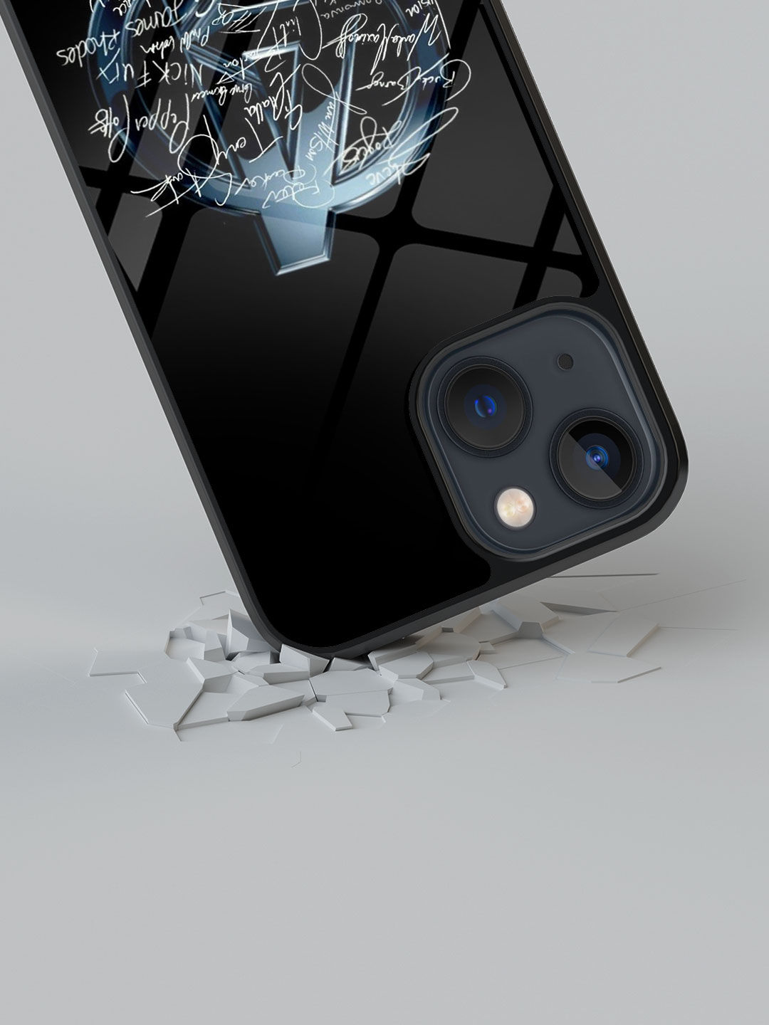 Avengers Nostalgia - Glass Case For Iphone 13 Mini