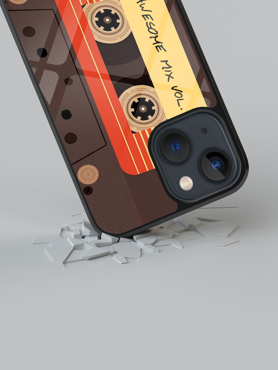 Awesome Mix Tape - Glass Case For Iphone 13 Mini