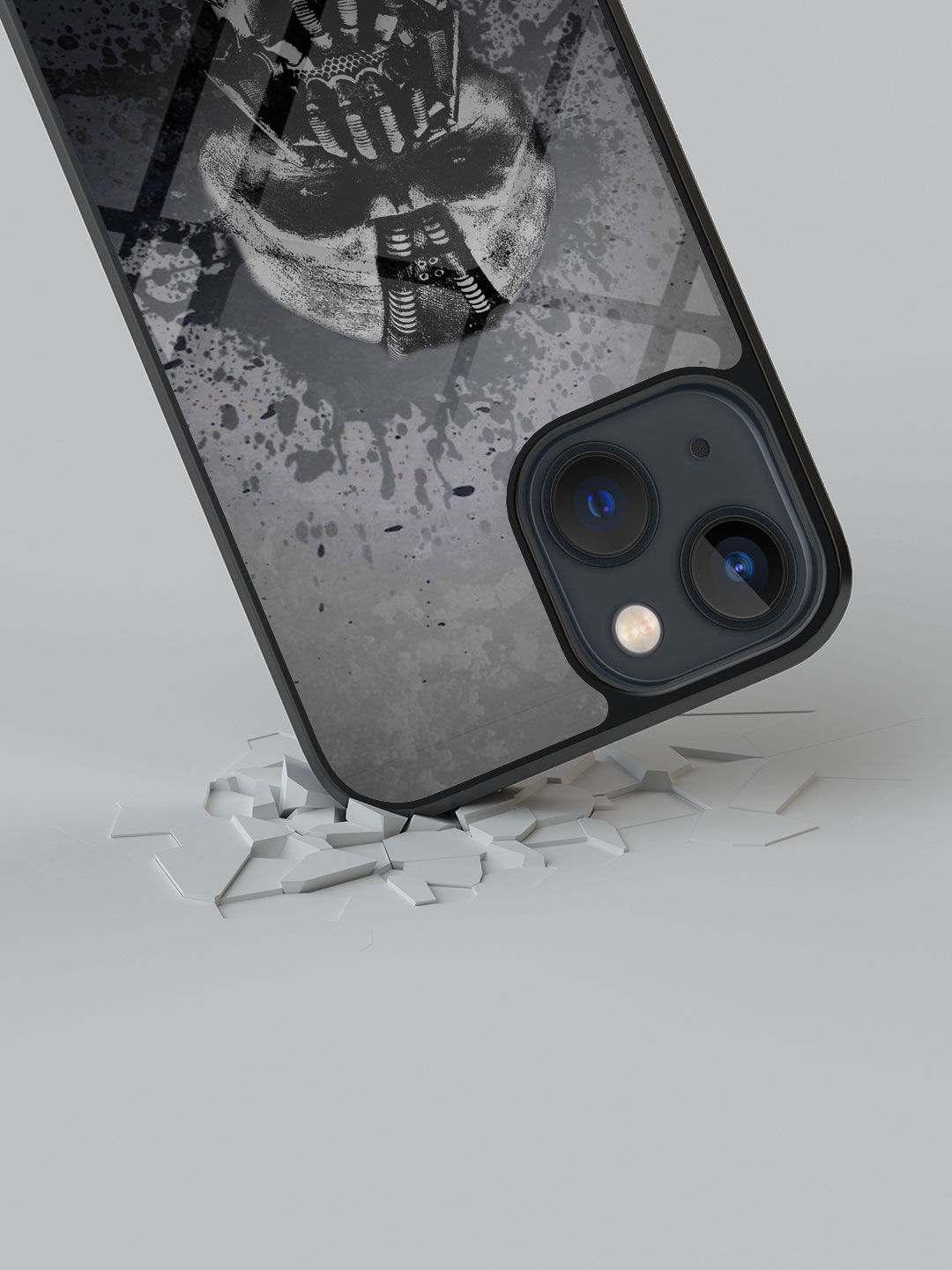 Bane is Watching - Glass Case For Iphone 13 Mini