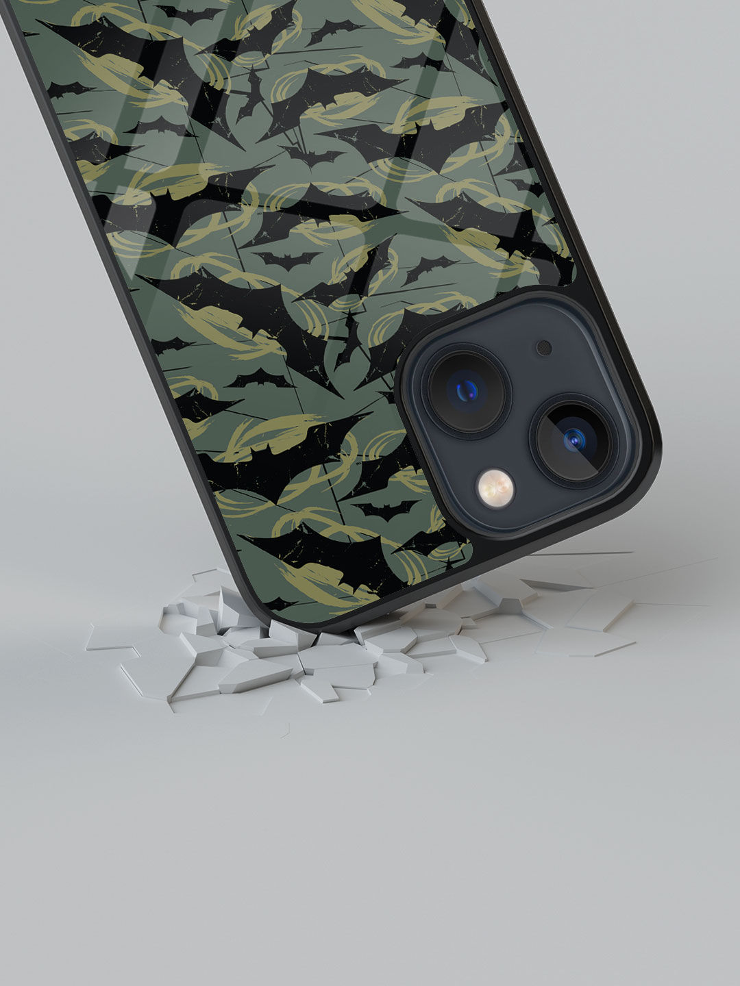Batman Mashup - Glass Case For Iphone 13 Mini