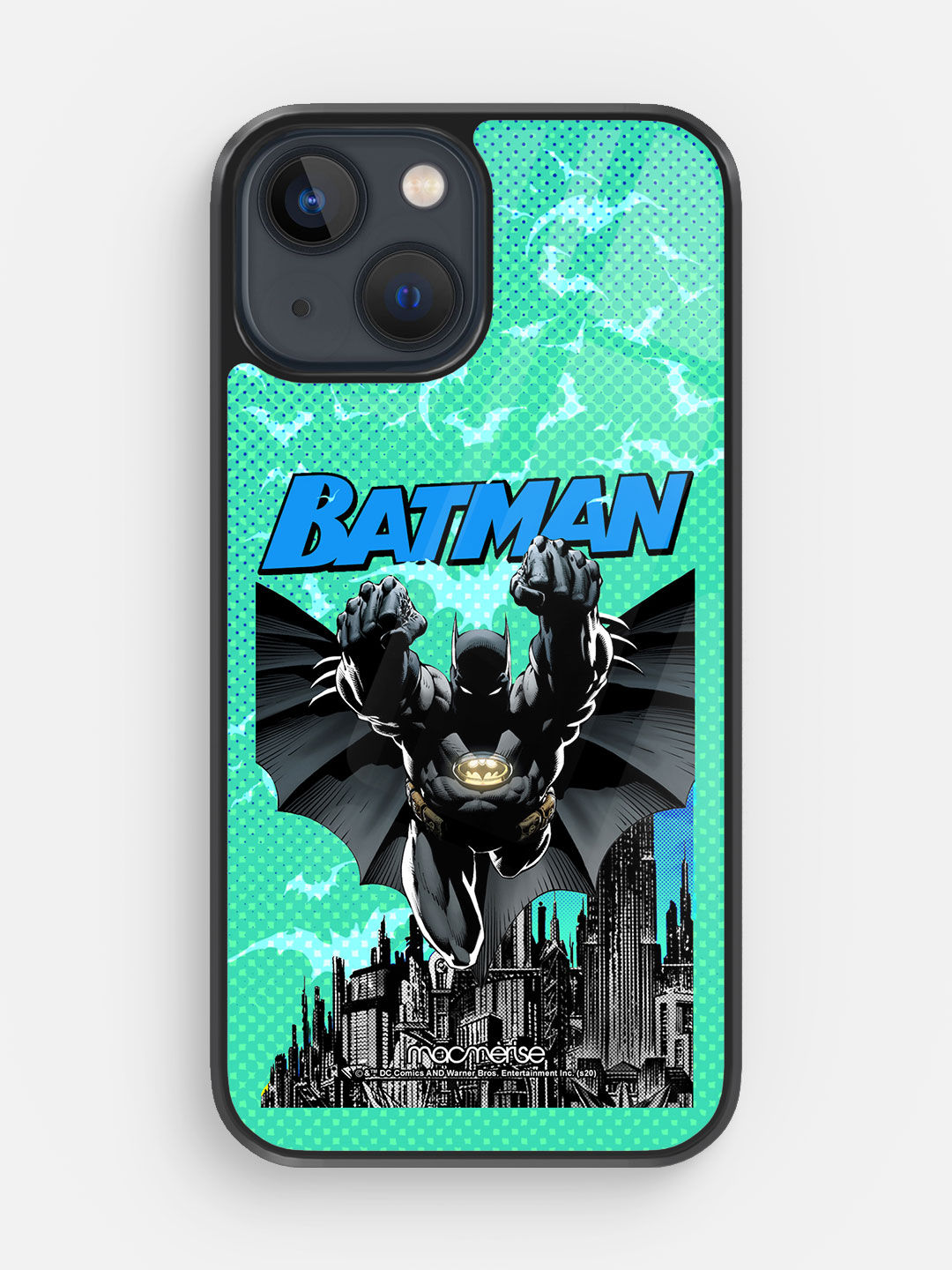 Bat on the hunt - Glass Case For Iphone 13 Mini