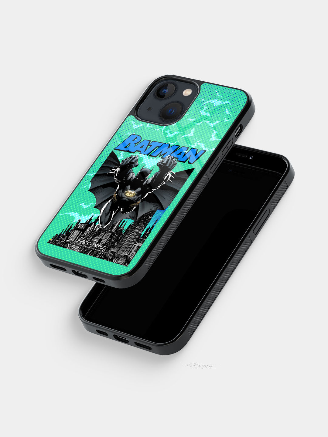 Bat on the hunt - Glass Case For Iphone 13 Mini