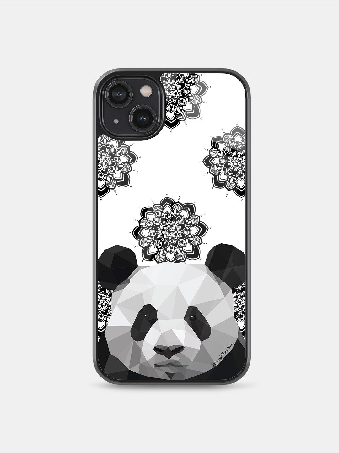 Buy Panda Poly - Glass Phone Case for iPhone 14 Plus Phone Cases & Covers Online