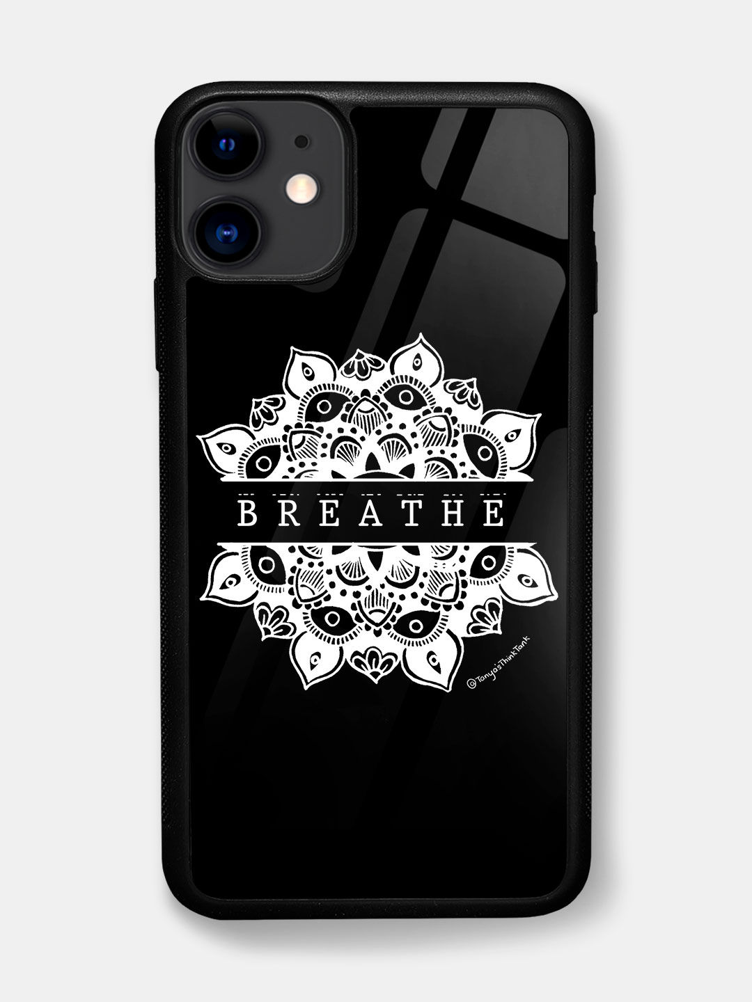 Buy Breathe White - Glass Phone Case for iPhone 11 Phone Cases & Covers Online