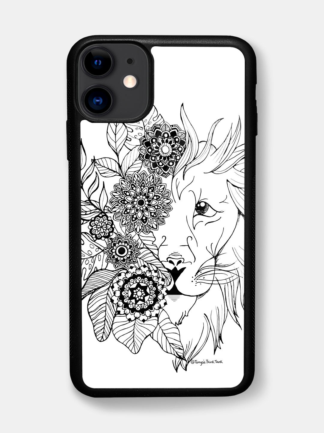 Buy Lion - Glass Phone Case for iPhone 11 Phone Cases & Covers Online