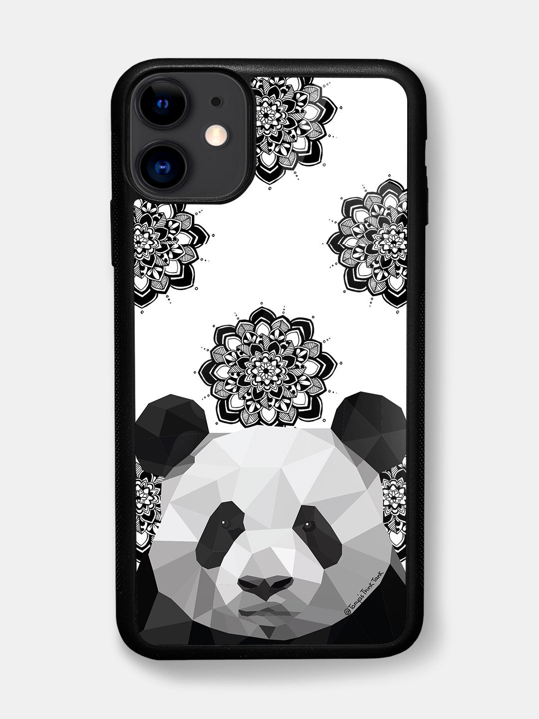 Buy Panda Poly - Glass Phone Case for iPhone 11 Phone Cases & Covers Online
