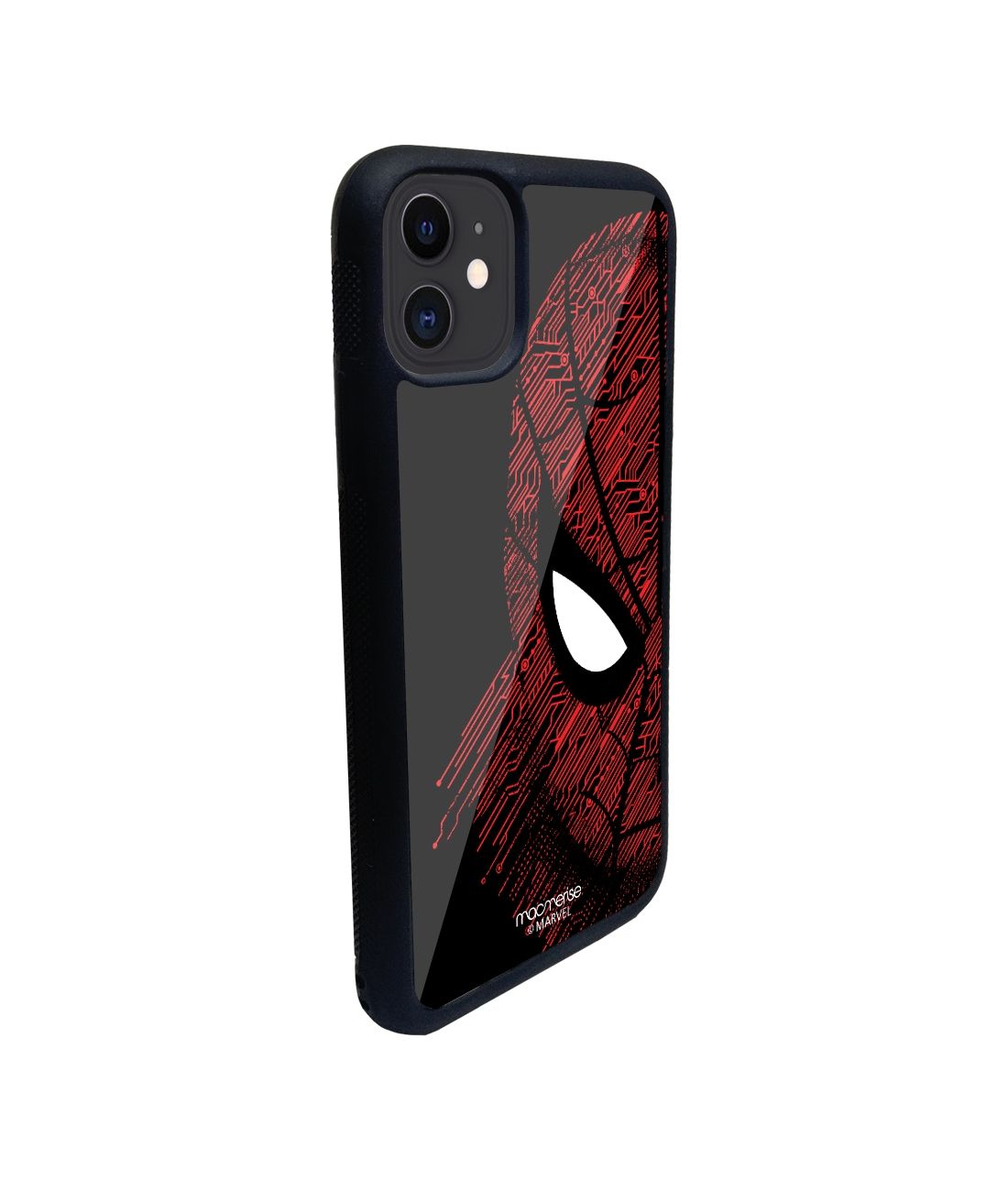 Buy Sketch Out Spiderman Macmerise Glass Case for iPhone 11 Online