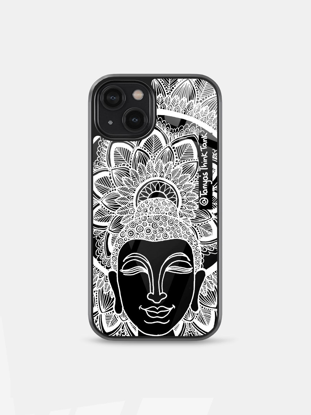 Buy Buddha White - Glass Phone Case for iPhone 14 Phone Cases & Covers Online