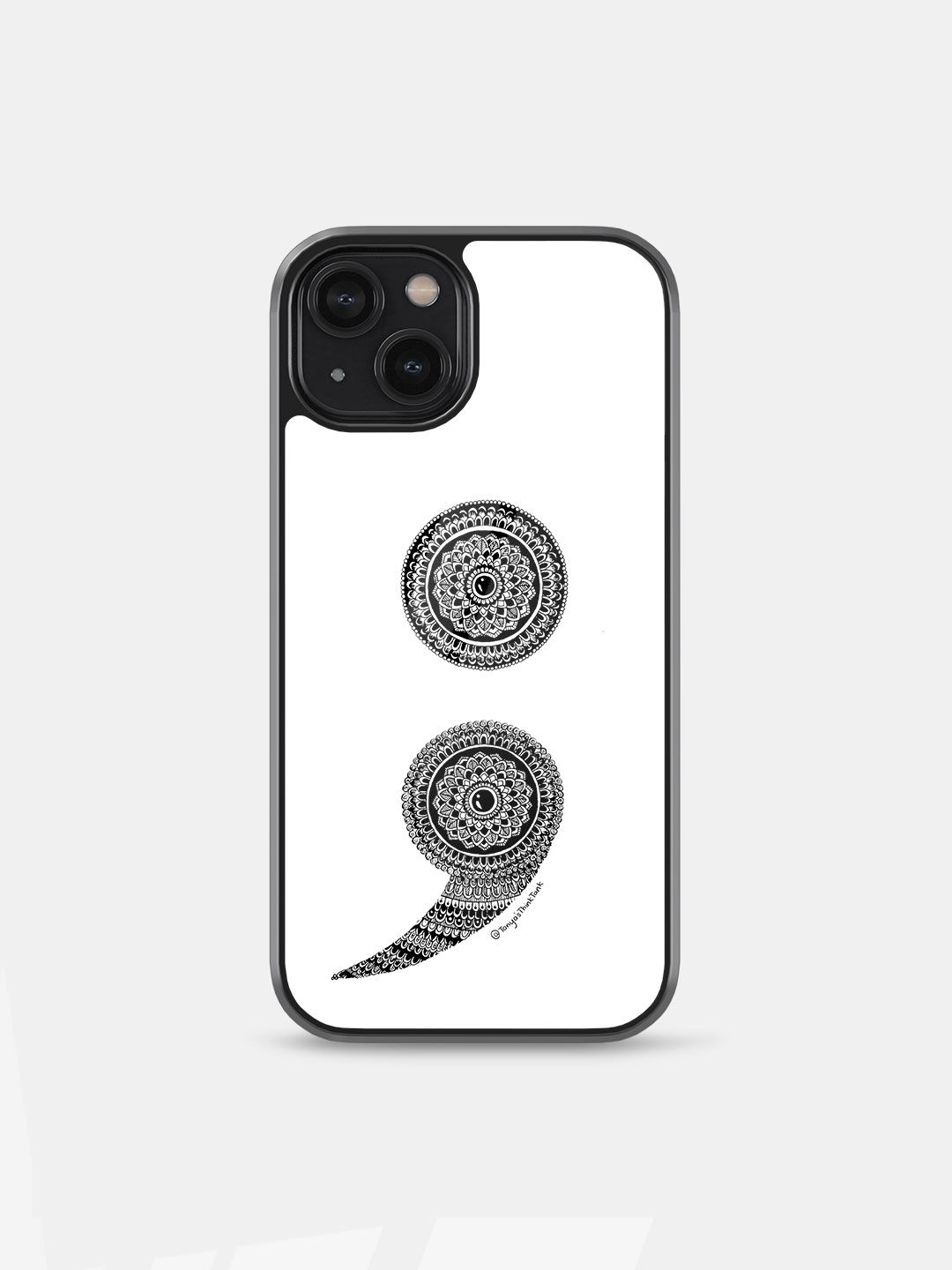 Buy Semicolon - Glass Phone Case for iPhone 14 Phone Cases & Covers Online