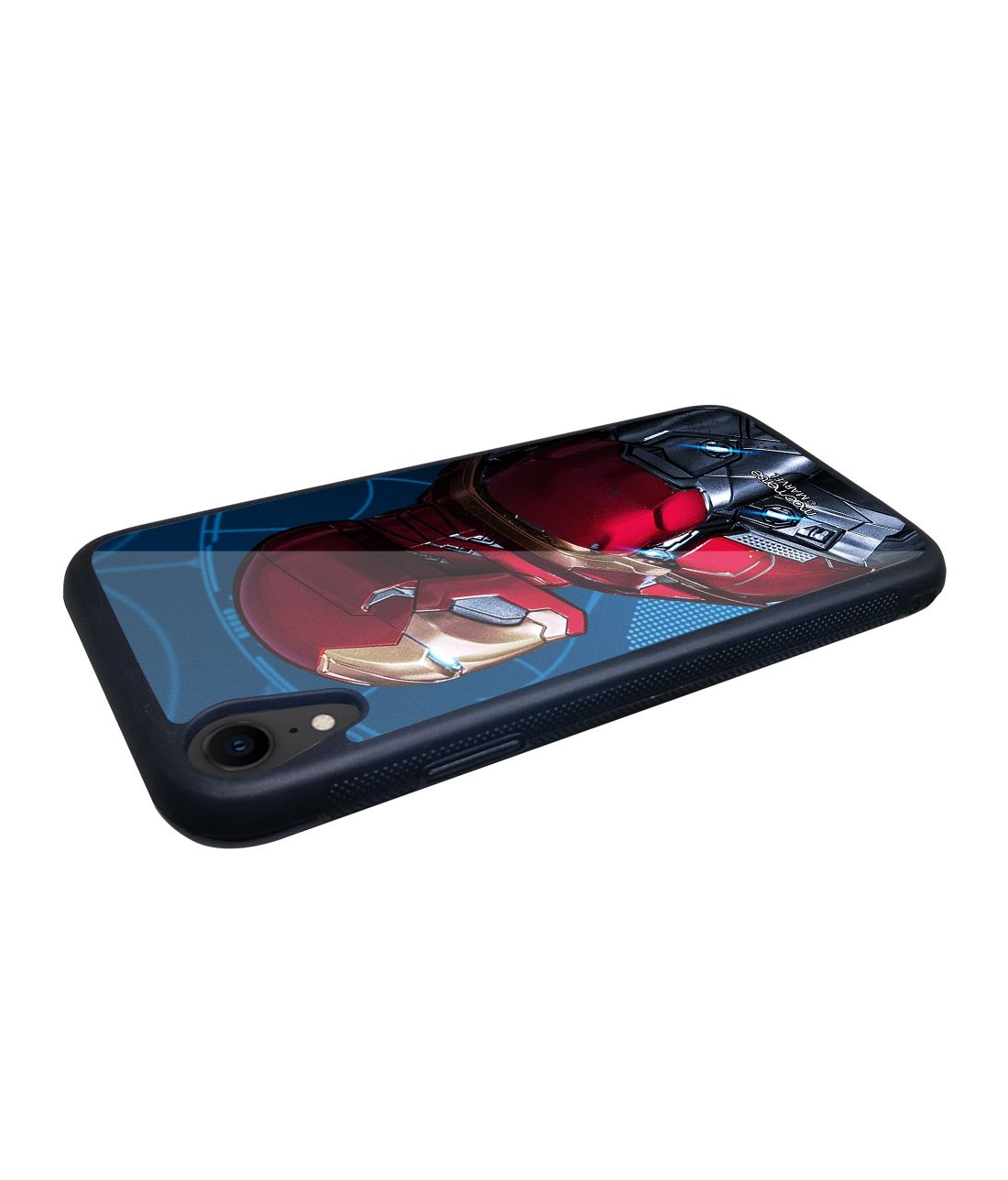 Buy Iron Man Side Armor Macmerise Glass Case Cover For Iphone Xr Online