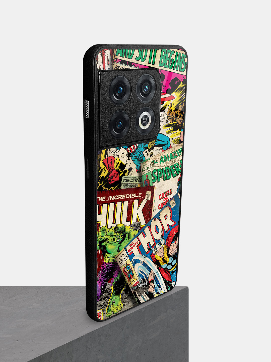 Buy Marvel Comics Collection Macmerise Glass Case for iPhone 12