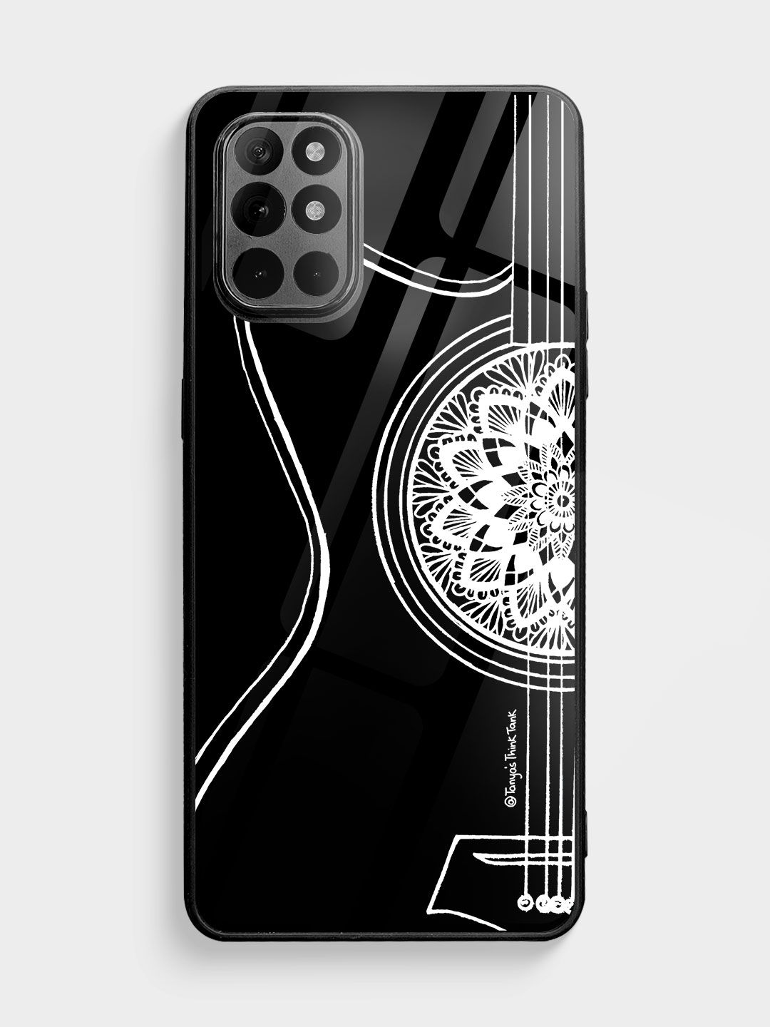 Buy Guitar White - Glass Phone Case for OnePlus 8T Phone Cases & Covers Online