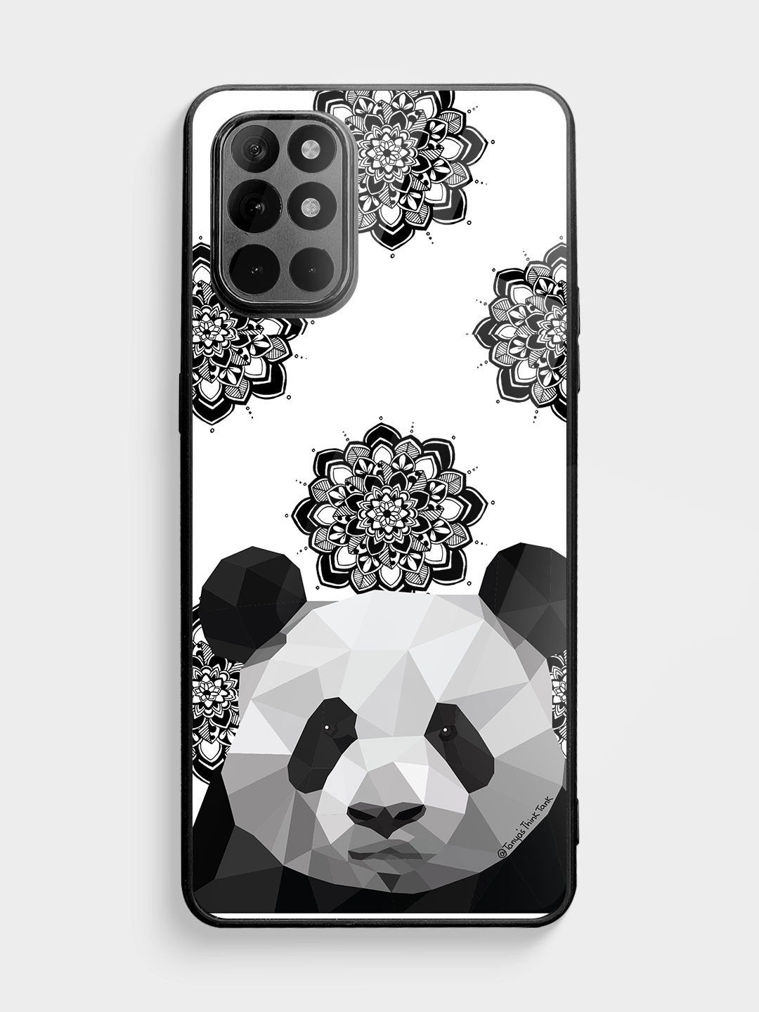 Buy Panda Poly - Glass Phone Case for OnePlus 8T Phone Cases & Covers Online